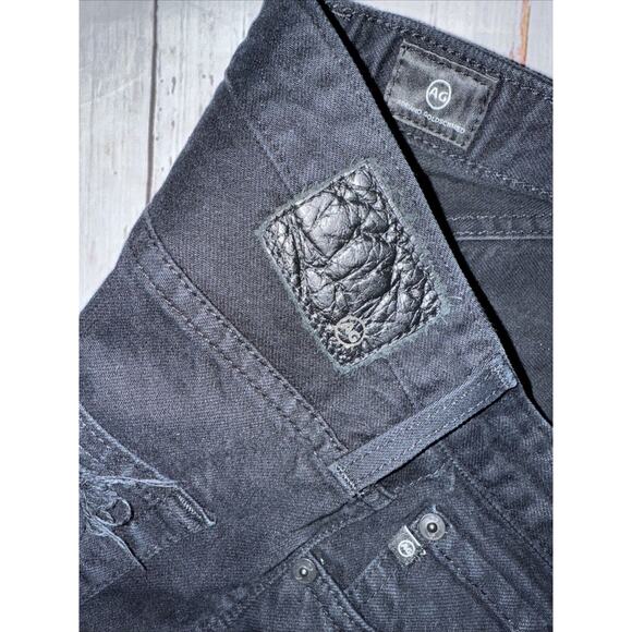 AG Adriano Goldschmied Black Straight Leg Phoebe Jeans - Picture 6 of 8